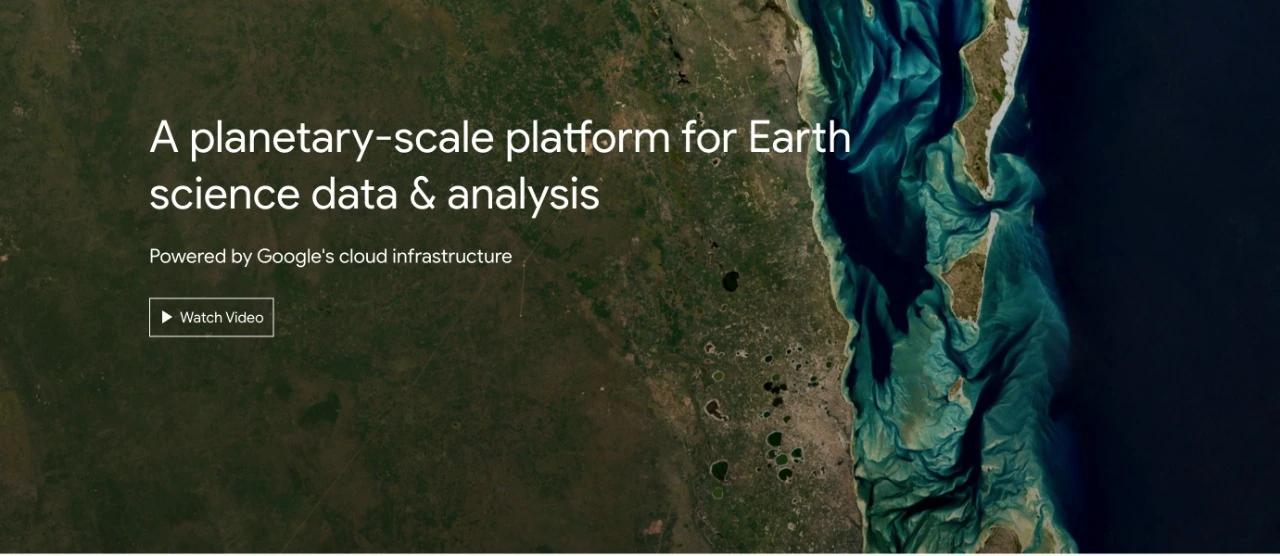 Google Earth Engine Technology description